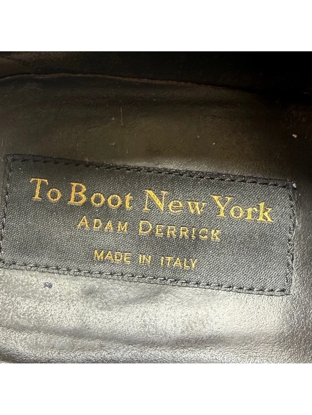 To Boot New York “Adam Derrick” Cap-Toe Oxfords — Brown Leather, Made in Italy